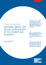 National report on sexual harassment at the workplace Slovakia