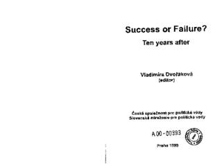 Success or failure?