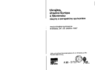 Ukrajina, stredná Európa a Slovensko