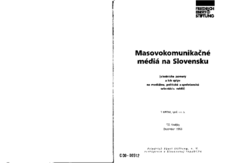 Masovokomunikačné médiá na Slovensku