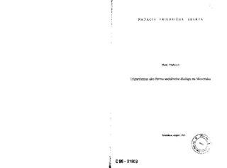 Tripartizmus ako forma sociálneho dialógu na Slovensku