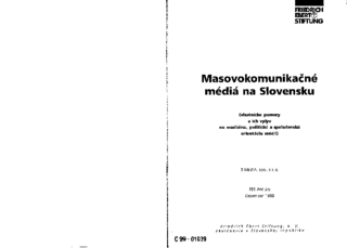 Masovokomunikačné médiá na Slovensku